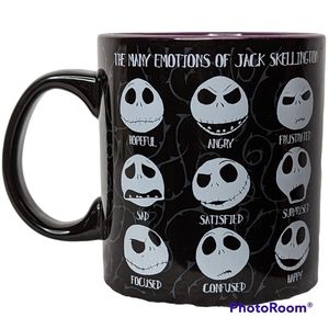 The Nightmare Before Christmas Jack Skellington Many Emotions Of Mug 20 Oz